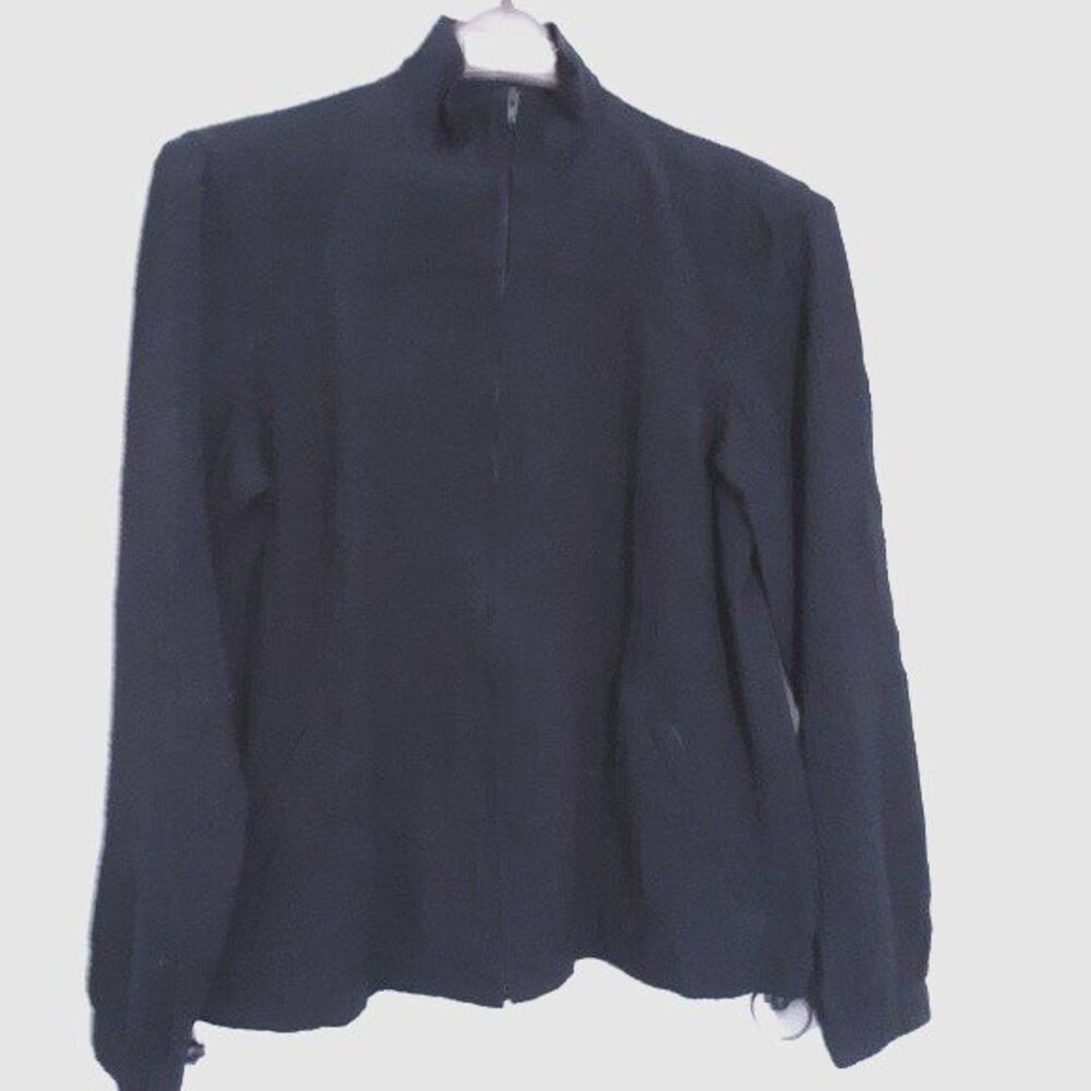 orvis black jacket small petite sp ps gorpcore zip front s  classic